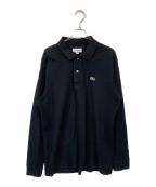 LACOSTEラコステ）の古着「長袖ポロシャツ」｜ブラック