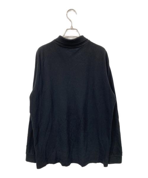 LACOSTE（ラコステ）LACOSTE (ラコステ) 長袖ポロシャツ ブラック サイズ:US XLの古着・服飾アイテム