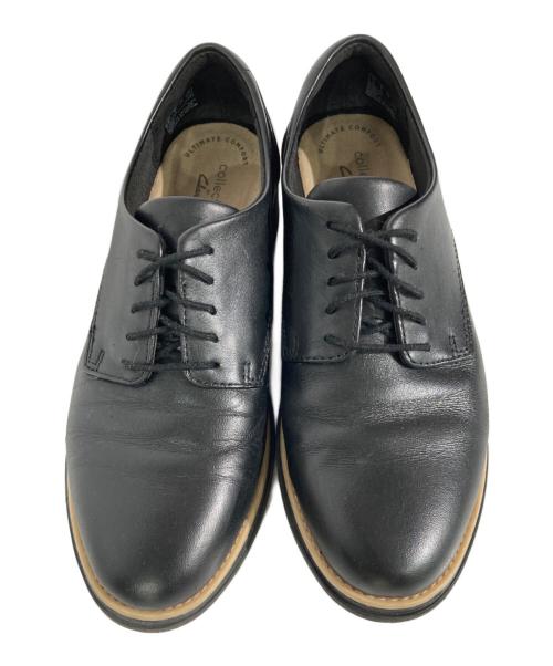 CLARKS（クラークス）CLARKS (クラークス) レースアップシューズ ブラック サイズ:22.5の古着・服飾アイテム