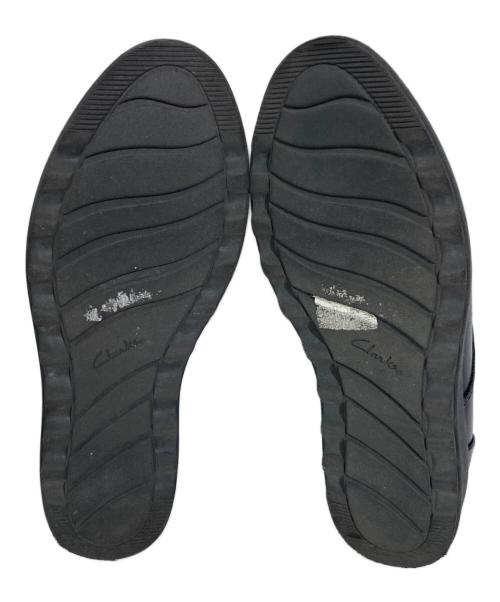 CLARKS（クラークス）CLARKS (クラークス) レースアップシューズ ブラック サイズ:22.5の古着・服飾アイテム