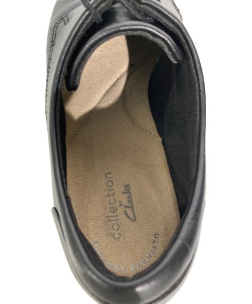 CLARKS（クラークス）CLARKS (クラークス) レースアップシューズ ブラック サイズ:22.5の古着・服飾アイテム