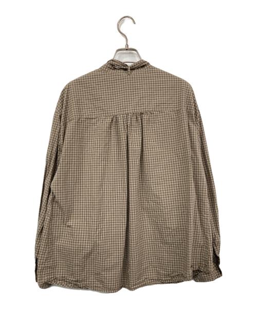 JOURNAL STANDARD relume（ジャーナルスタンダード レリューム）JOURNAL STANDARD relume (ジャーナルスタンダード レリューム) チェックボウタイブラウス ベージュ サイズ:Ｆの古着・服飾アイテム