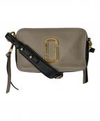 MARC JACOBSマークジェイコブス）の古着「SOFTSHOTショルダーバッグ」｜ブラック×ベージュ