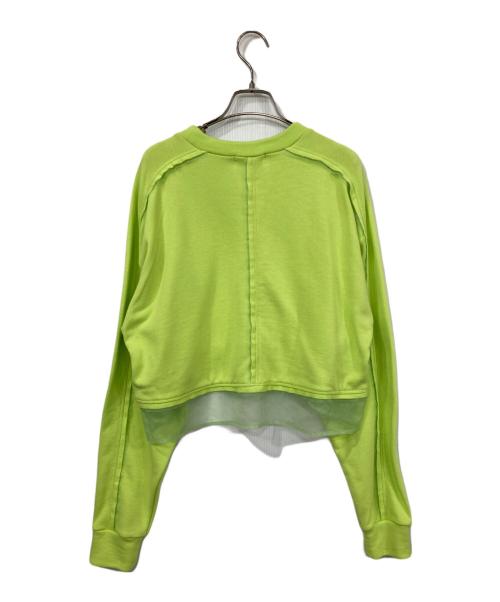 MAISON SPECIAL（メゾンスペシャル）MAISON SPECIAL (メゾンスペシャル) Outseam Short Length Sweatshirts グリーン サイズ:FREEの古着・服飾アイテム