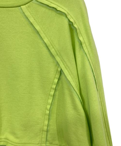 MAISON SPECIAL（メゾンスペシャル）MAISON SPECIAL (メゾンスペシャル) Outseam Short Length Sweatshirts グリーン サイズ:FREEの古着・服飾アイテム