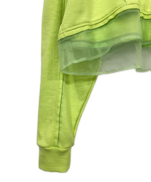 MAISON SPECIAL（メゾンスペシャル）MAISON SPECIAL (メゾンスペシャル) Outseam Short Length Sweatshirts グリーン サイズ:FREEの古着・服飾アイテム