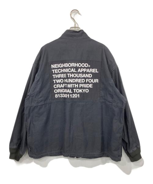 NEIGHBORHOOD（ネイバーフッド）NEIGHBORHOOD (ネイバーフッド) ウォッシュ加工ファディ‐グジャケット ネイビー サイズ:Lの古着・服飾アイテム