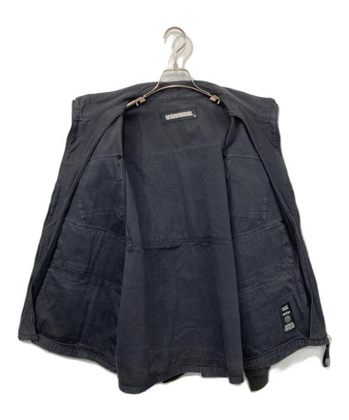 NEIGHBORHOOD（ネイバーフッド）NEIGHBORHOOD (ネイバーフッド) ウォッシュ加工ファディ‐グジャケット ネイビー サイズ:Lの古着・服飾アイテム