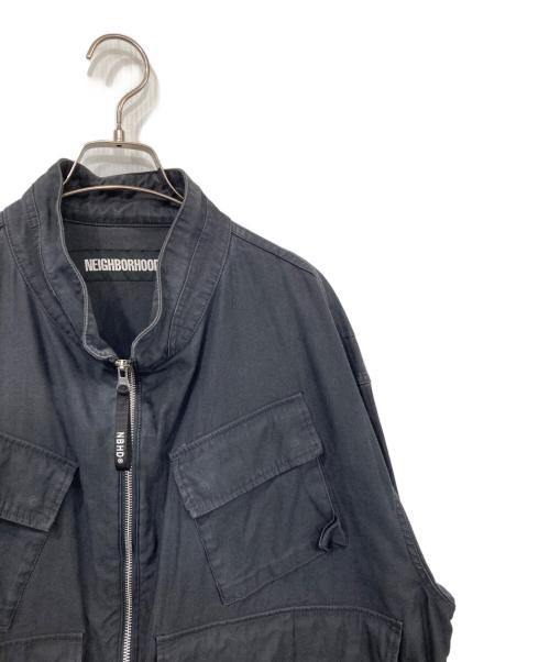 NEIGHBORHOOD（ネイバーフッド）NEIGHBORHOOD (ネイバーフッド) ウォッシュ加工ファディ‐グジャケット ネイビー サイズ:Lの古着・服飾アイテム