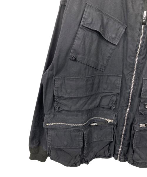 NEIGHBORHOOD（ネイバーフッド）NEIGHBORHOOD (ネイバーフッド) ウォッシュ加工ファディ‐グジャケット ネイビー サイズ:Lの古着・服飾アイテム