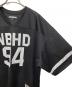 中古・古着 NEIGHBORHOOD (ネイバーフッド) HOCKEY V-NECK S/S TEE/ホッケー Vネック ショートスリーブTシャツ ブラック サイズ:L：13000円