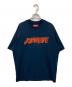 SUPREME（シュプリーム）の古着「Raised Script S/S Top/レイズドスクリプト ショートスリーブトップ」｜ネイビー