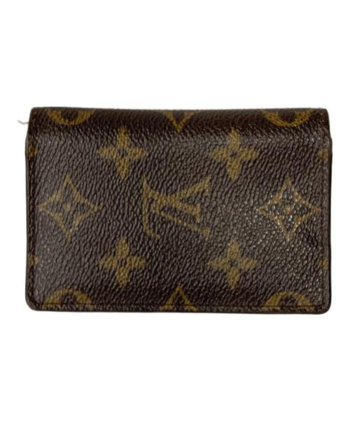 LOUIS VUITTON（ルイ ヴィトン）LOUIS VUITTON (ルイ ヴィトン) カードケース ブラウンの古着・服飾アイテム