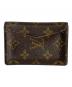 LOUIS VUITTON (ルイ ヴィトン) カードケース ブラウン：13000円