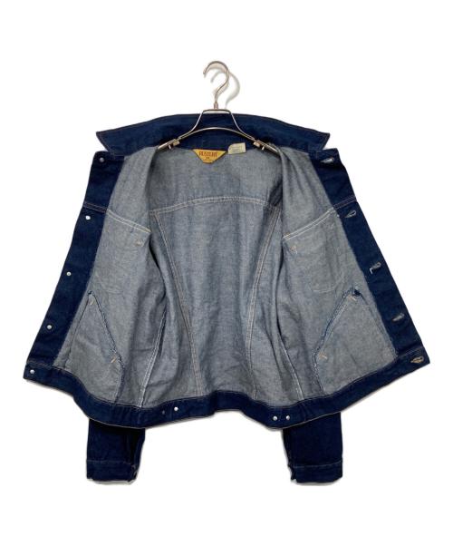 RUSTLER（ラスラー）RUSTLER (ラスラー) デニムジャケット インディゴ サイズ:XLの古着・服飾アイテム