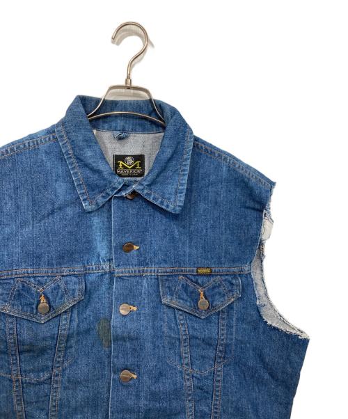 MAVERICK（マーベリック）MAVERICK (マーベリック) デニムベスト インディゴ サイズ:46の古着・服飾アイテム