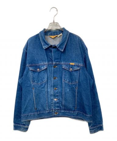 80s 90s USA製 RUSTLER デニムジャケット ブランケット XL 中古・古着通販】RUSTLER (ラスラー) デニムジャケット インディゴ