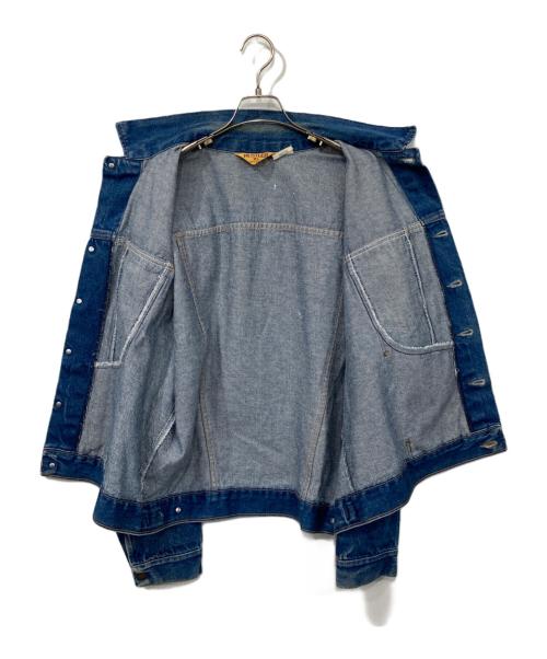 RUSTLER（ラスラー）RUSTLER (ラスラー) デニムジャケット インディゴ サイズ:XLの古着・服飾アイテム