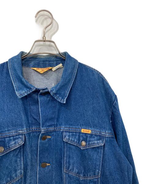 RUSTLER（ラスラー）RUSTLER (ラスラー) デニムジャケット インディゴ サイズ:XLの古着・服飾アイテム