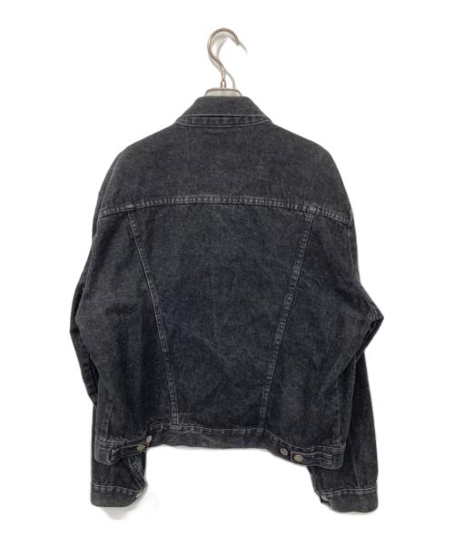 RUSTLER（ラスラー）RUSTLER (ラスラー) 先染めデニムジャケット ブラック サイズ:XLの古着・服飾アイテム