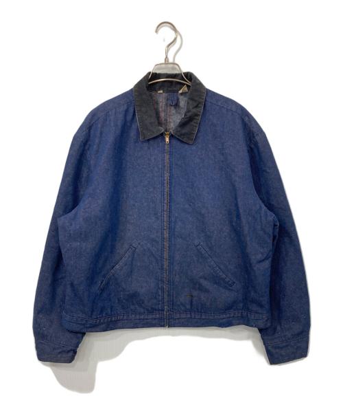 Wrangler（ラングラー）Wrangler (ラングラー) 裏ブランケットブルゾン インディゴ サイズ:48の古着・服飾アイテム