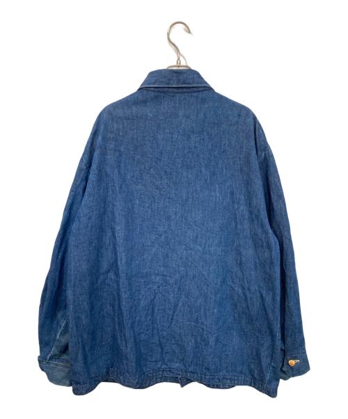 Wrangler（ラングラー）Wrangler (ラングラー) 10oz デニムカバーオール インディゴ サイズ:46の古着・服飾アイテム