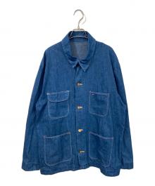 Wrangler（ラングラー）の古着「10oz デニムカバーオール」｜インディゴ