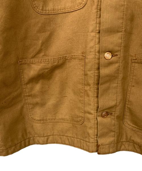 Wrangler（ラングラー）Wrangler (ラングラー) 裏ブランケットカバーオール ブラウン サイズ:50の古着・服飾アイテム