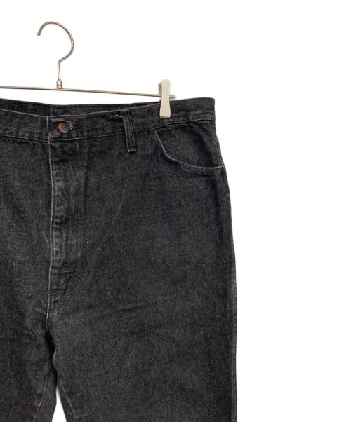 RUSTLER（ラスラー）RUSTLER (ラスラー) 先染めデニムパンツ ブラック サイズ:W42×L32の古着・服飾アイテム