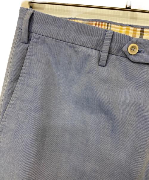 PT01（ピーティーゼロウーノ）PT01 (ピーティーゼロウーノ) SUPER SLIM FIT コットンパンツ ブルー サイズ:52の古着・服飾アイテム