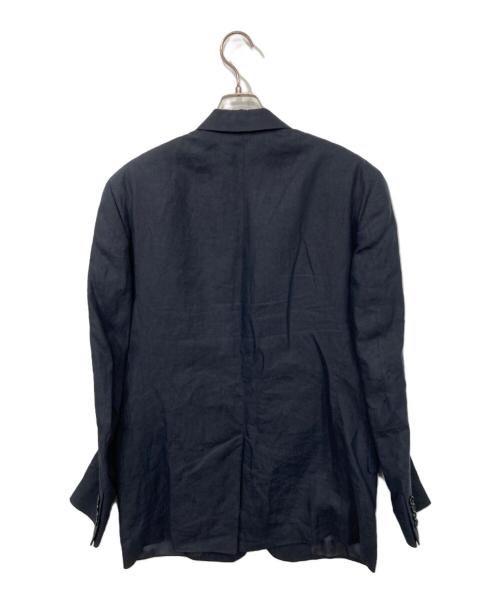 Calvin Klein（カルバンクライン）Calvin Klein (カルバンクライン) リネンセットアップスーツ ネイビー サイズ:38の古着・服飾アイテム