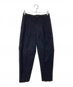 COMME des GARCONS HOMMEコムデギャルソン オム）の古着「90sウールスラックス」｜ブラック