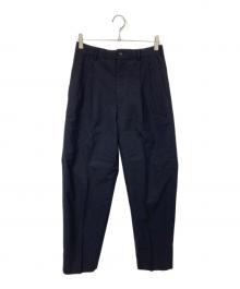 COMME des GARCONS HOMME（コムデギャルソン オム）の古着「90sウールスラックス」｜ブラック