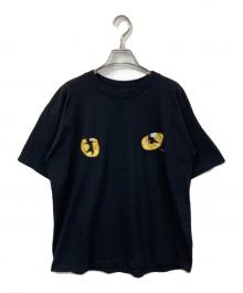 Polygram（ポリグラム）の古着「CATS プリントTシャツ」｜ブラック