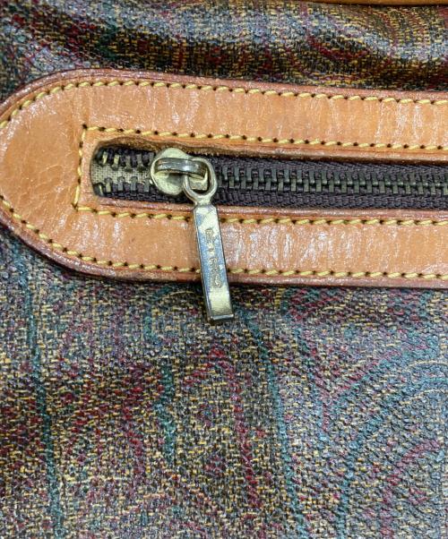 ETRO（エトロ）ETRO (エトロ) ペイズリー柄ショルダーバッグ ブラウンの古着・服飾アイテム