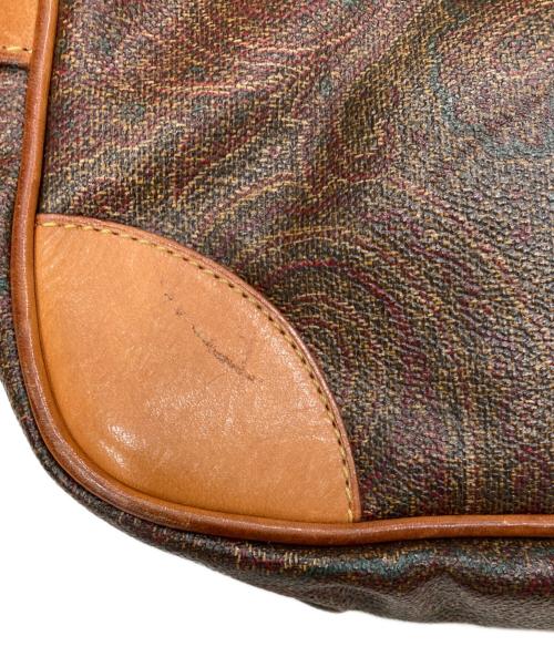 ETRO（エトロ）ETRO (エトロ) ペイズリー柄ショルダーバッグ ブラウンの古着・服飾アイテム