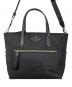 Kate Spade (ケイトスペード) ナイロンハンドバッグ ブラック：15000円