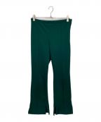 TOGA PULLAトーガ プルラ）の古着「ポンチフレアパンツ」｜グリーン