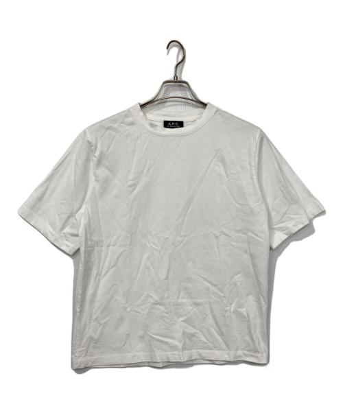 A.P.C.（アーペーセー）A.P.C. (アーペーセー) 半袖カットソー ホワイト サイズ:Sの古着・服飾アイテム