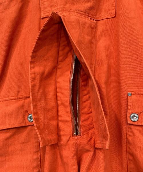 NIGEL CABOURN（ナイジェルケーボン）Nigel Cabourn (ナイジェルケーボン) Lybro オーバーオール オレンジ サイズ:50の古着・服飾アイテム