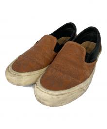 VANS×TAKA HAYASHI（ヴァンズ×タカハヤシ）の古着「スリッポン」｜ブラウン