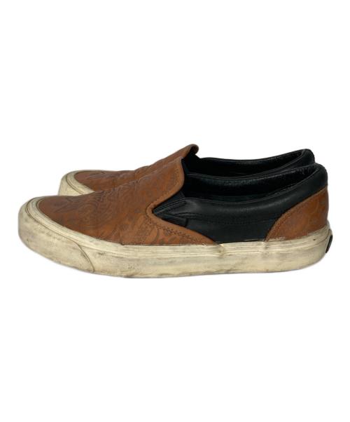 VANS（ヴァンズ）VANS (ヴァンズ) TAKA HAYASHI (タカハヤシ) スリッポン ブラウン サイズ:27.0の古着・服飾アイテム