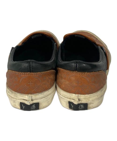 VANS（ヴァンズ）VANS (ヴァンズ) TAKA HAYASHI (タカハヤシ) スリッポン ブラウン サイズ:27.0の古着・服飾アイテム