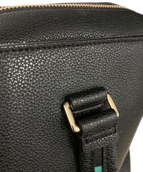 PAUL SMITH（ポールスミス）Paul Smith (ポールスミス) マルチストライプ2WAYブリーフケース ブラックの古着・服飾アイテム