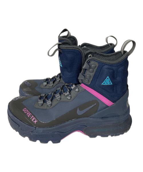 NIKE ACG（ナイキエーシージー）NIKE ACG (ナイキエーシージー) ACG ZOOM GAIADOME GORE-TEX ネイビー サイズ:25.0の古着・服飾アイテム