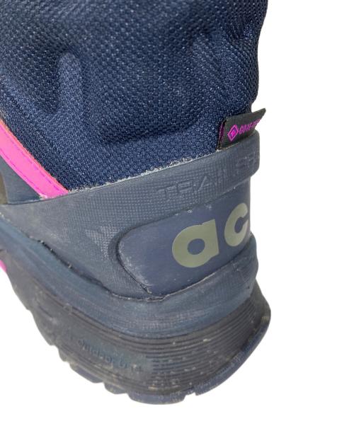 NIKE ACG（ナイキエーシージー）NIKE ACG (ナイキエーシージー) ACG ZOOM GAIADOME GORE-TEX ネイビー サイズ:25.0の古着・服飾アイテム