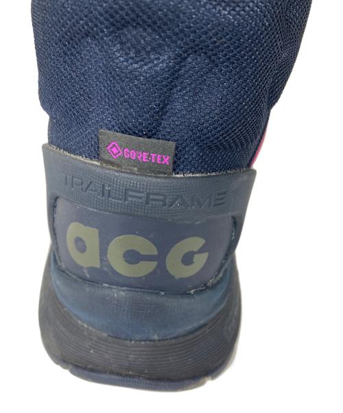 NIKE ACG（ナイキエーシージー）NIKE ACG (ナイキエーシージー) ACG ZOOM GAIADOME GORE-TEX ネイビー サイズ:25.0の古着・服飾アイテム