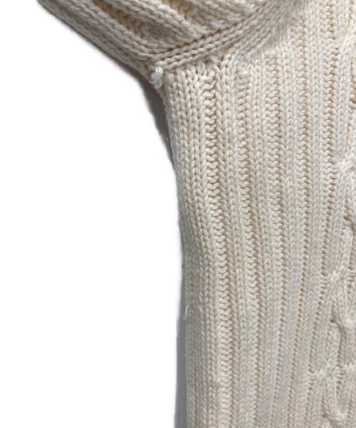 CHANEL（シャネル）CHANEL (シャネル) コットン×カシミヤ カーディガン ベージュ サイズ:42の古着・服飾アイテム
