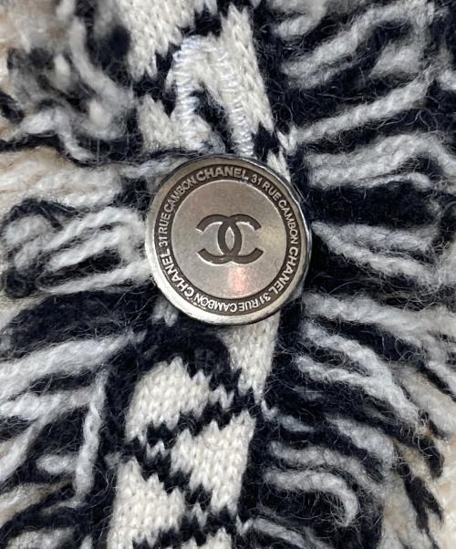 CHANEL（シャネル）CHANEL (シャネル) コットン×カシミヤ カーディガン ベージュ サイズ:42の古着・服飾アイテム