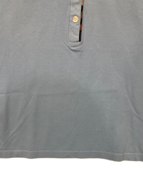 BURBERRY LONDON（バーバリーロンドン）BURBERRY LONDON (バーバリーロンドン) ノースリーブシャツ ブルー サイズ:Lの古着・服飾アイテム